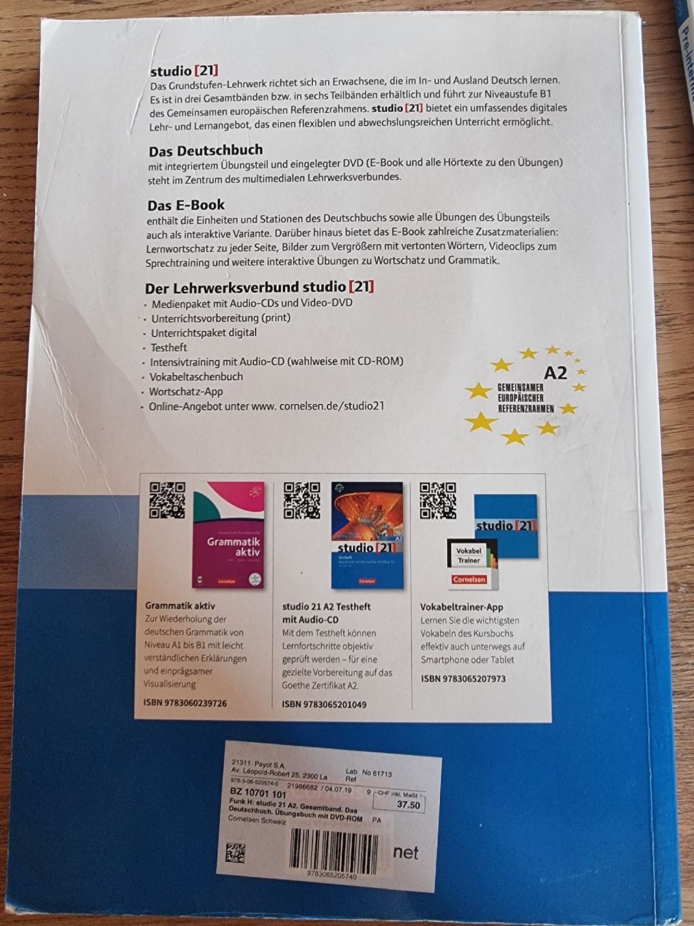 Libri: Studio 21 das deutschbuch (A2) – Usato da Cerneux-Péquignot venduto da lou_g8hp 1
