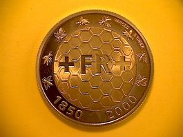 Gedenkmünze 5 Fr. - 150 Jahre Schweizer Franken - 2000
