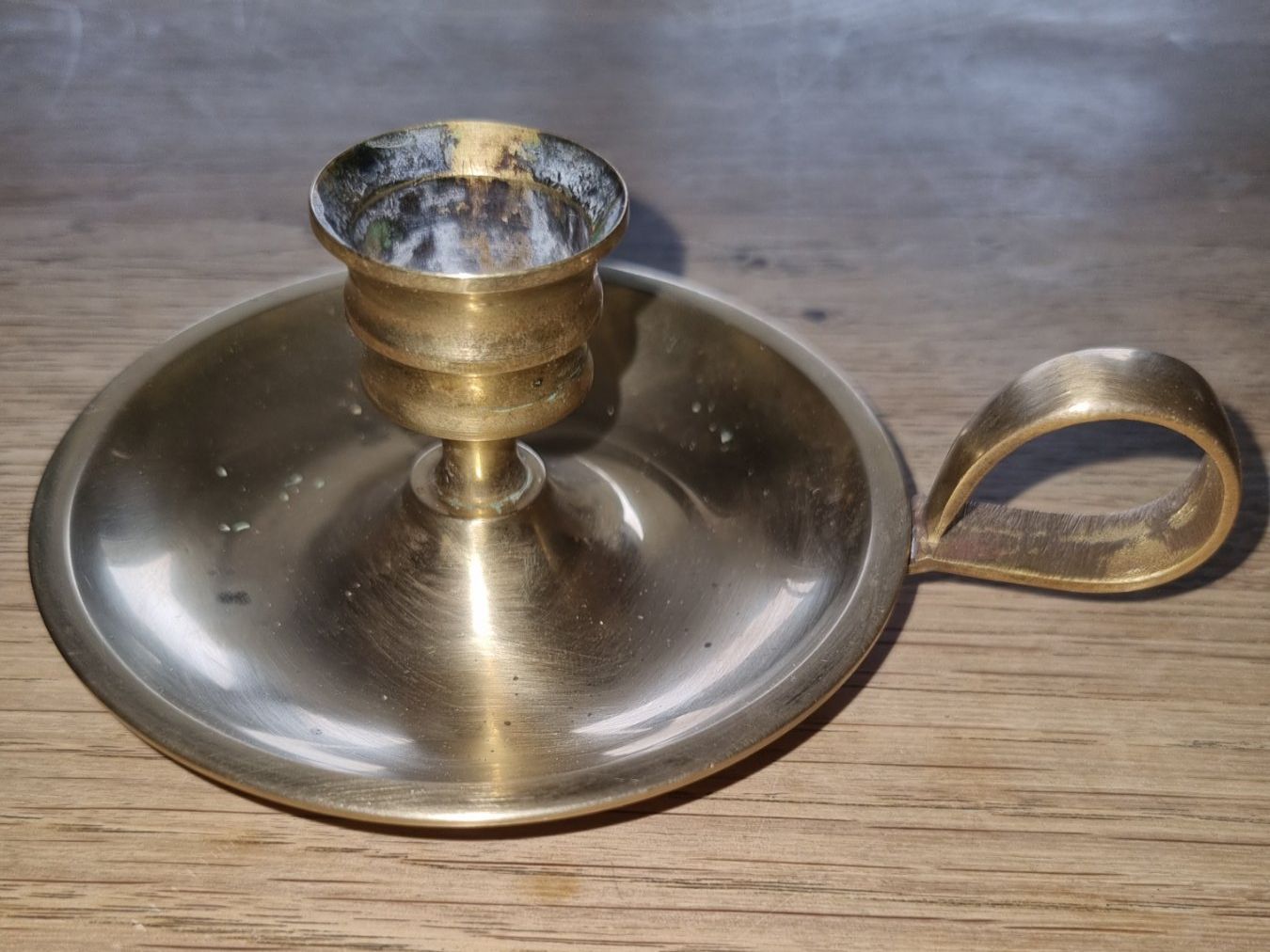 Portacandele: Kerzenhalter mit Griff, Antik – Usato da Augst BL venduto da Joker86 2