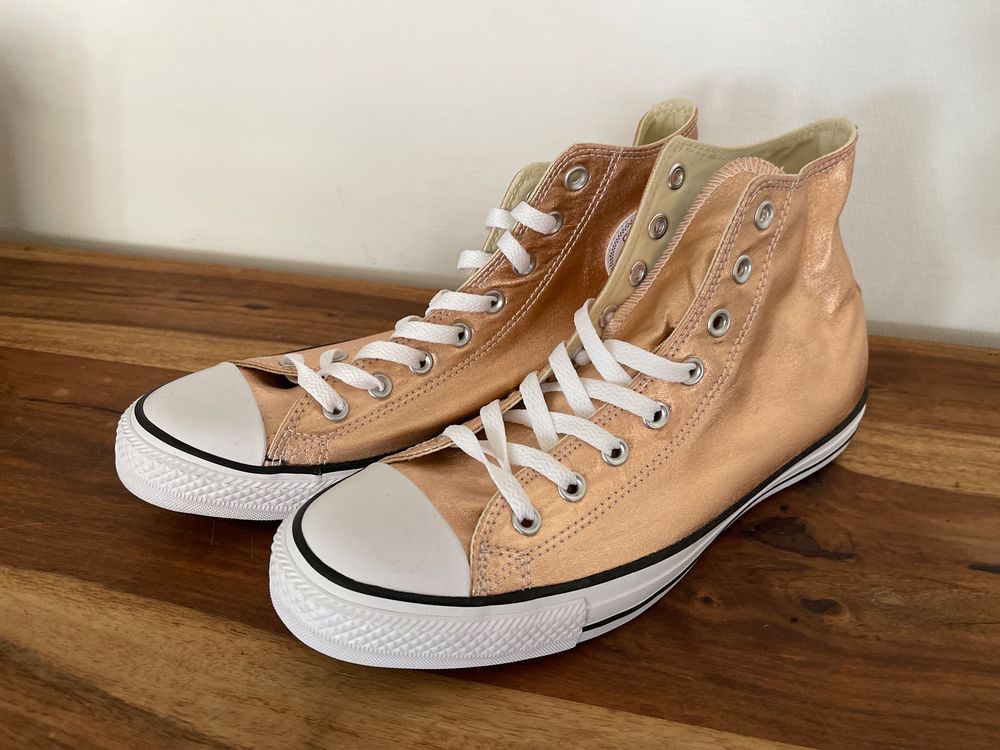 Converse hotsell bronze metallic