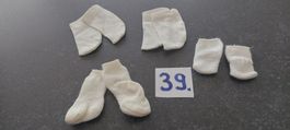 4Paar Puppensocken auch für antike Puppen