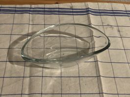 Glass Bowl Oval clear