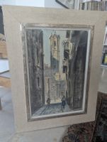 Antonio de Vélez (1905-1969) Original Watercolor Signed