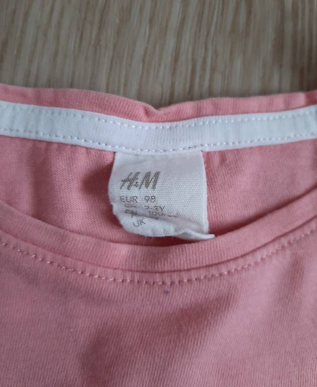 H&M Camicette, T-shirt & Top: Herziges Top rosa Gr. 98 von H&M – Usato da Bütschwil venduto da enzian008 1