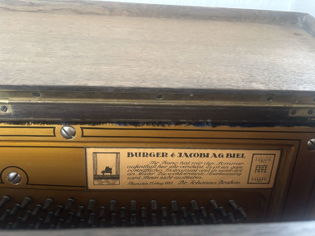 Burger & Jacobi Strumenti musicali: Klavier – Usato da Zollikofen venduto da Raphael_99 3