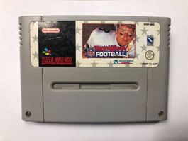 NFL Troy Aikmann Football Nintendo SNES