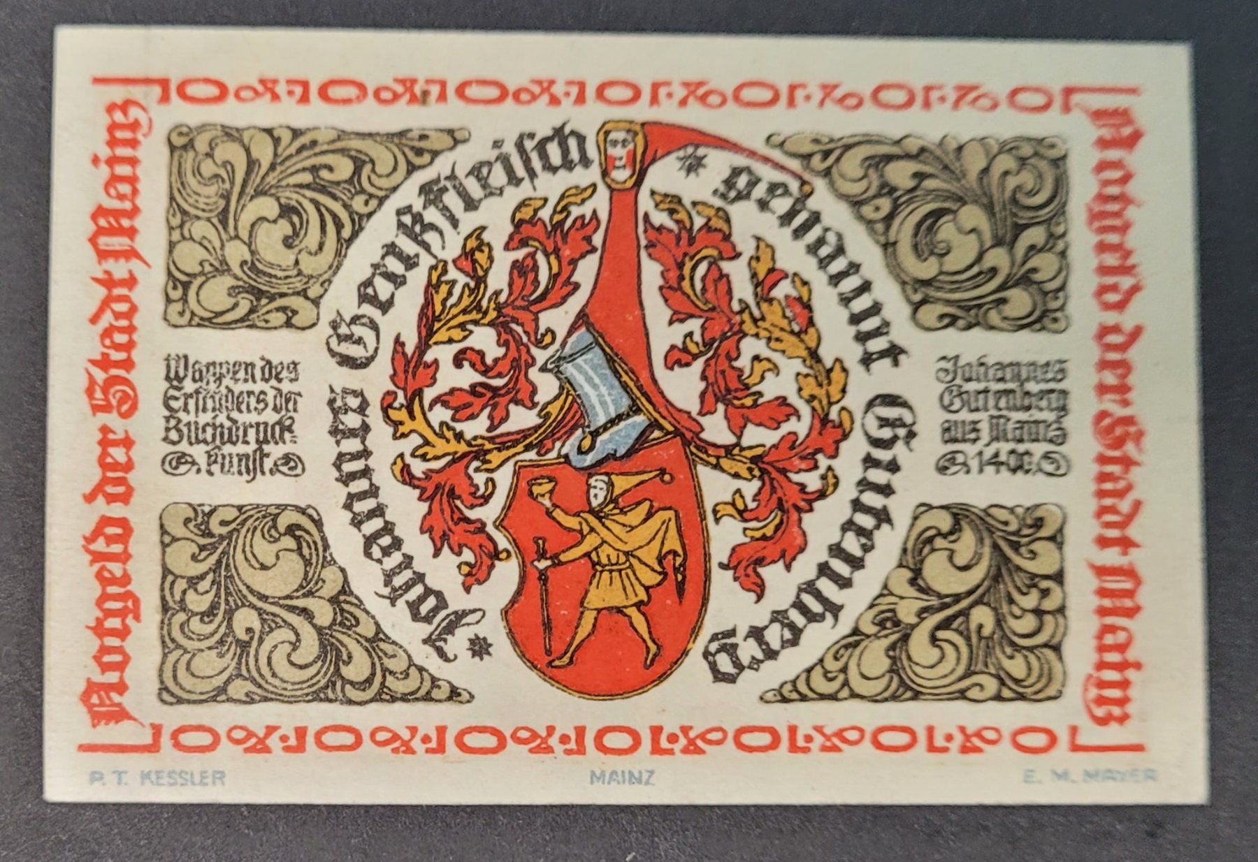 Banconote: 10 PFENNIG / MAINZ 1921 – Nuovo (secondo la descrizione) da Mumpf venduto da antonio_schweiz_961 1