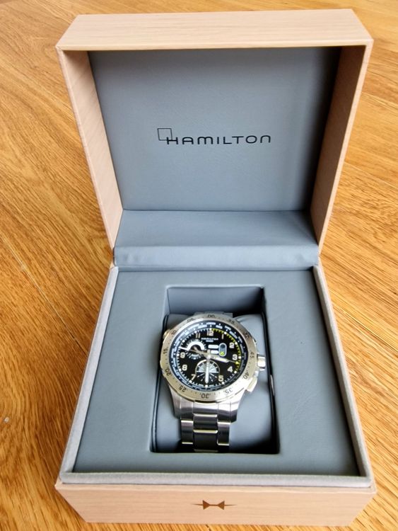 Hamilton Khaki Aviation Chrono Worldtimer mit Garantie (Neu (gemäss ...