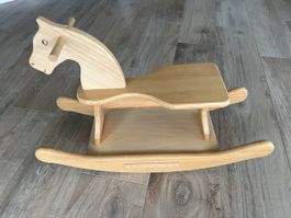 Handgefertigtes Holzschaukelpferd - Heilsarmee, Top Zustand