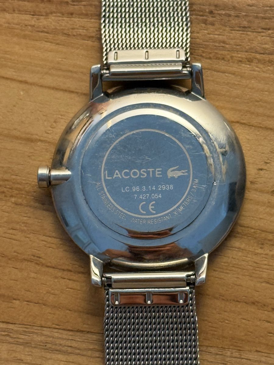 Lacoste Orologi: Lacoste sliver watch  – Usato da Carrouge VD venduto da man_7hwm 3
