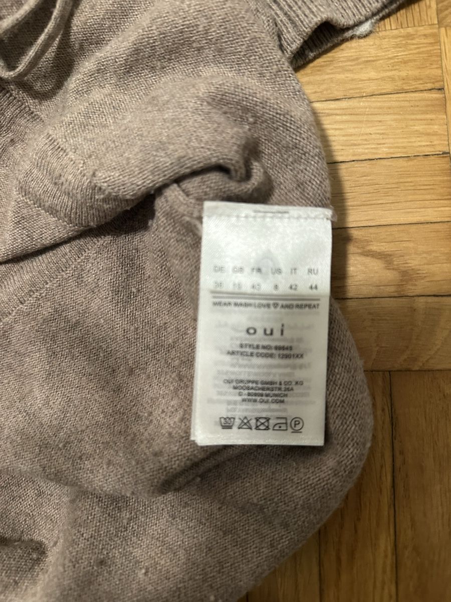 Pullover & Sweatshirts: Damen Pullover OUI braun Grösse 38 Kaschmir Wolle – Neu (gemäss Beschreibung) aus Berikon von sar_9zg5 3