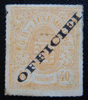 Luxemburg Kat. 8 I * 1875 sign. Kat. 440 Euro