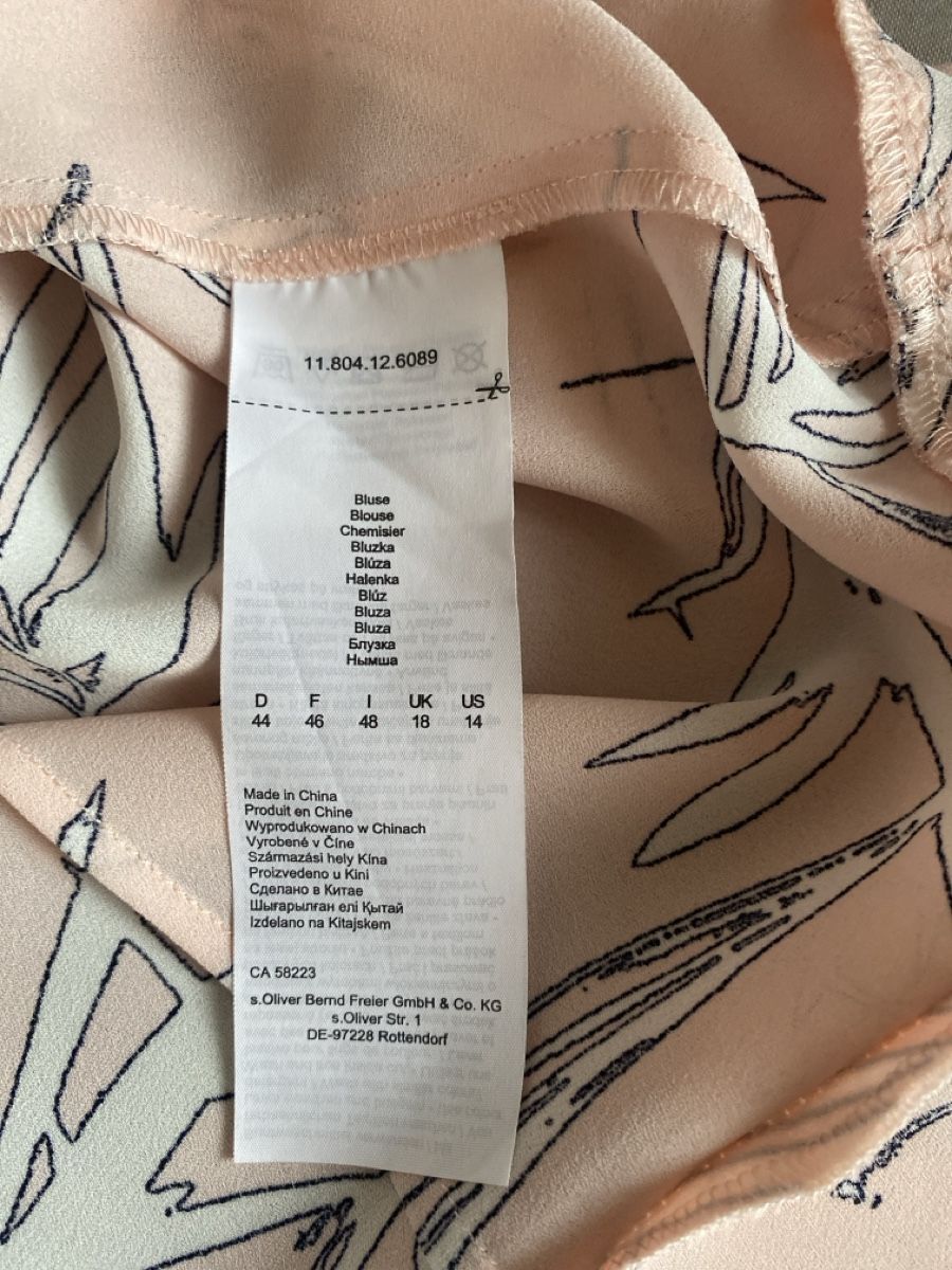 S.Oliver Camicette: SOliver 🌸zauberhafte 🌸Bluse Gr. 44, neu – Nuovo (secondo la descrizione) da Pfäffikon SZ venduto da Anita8808 3