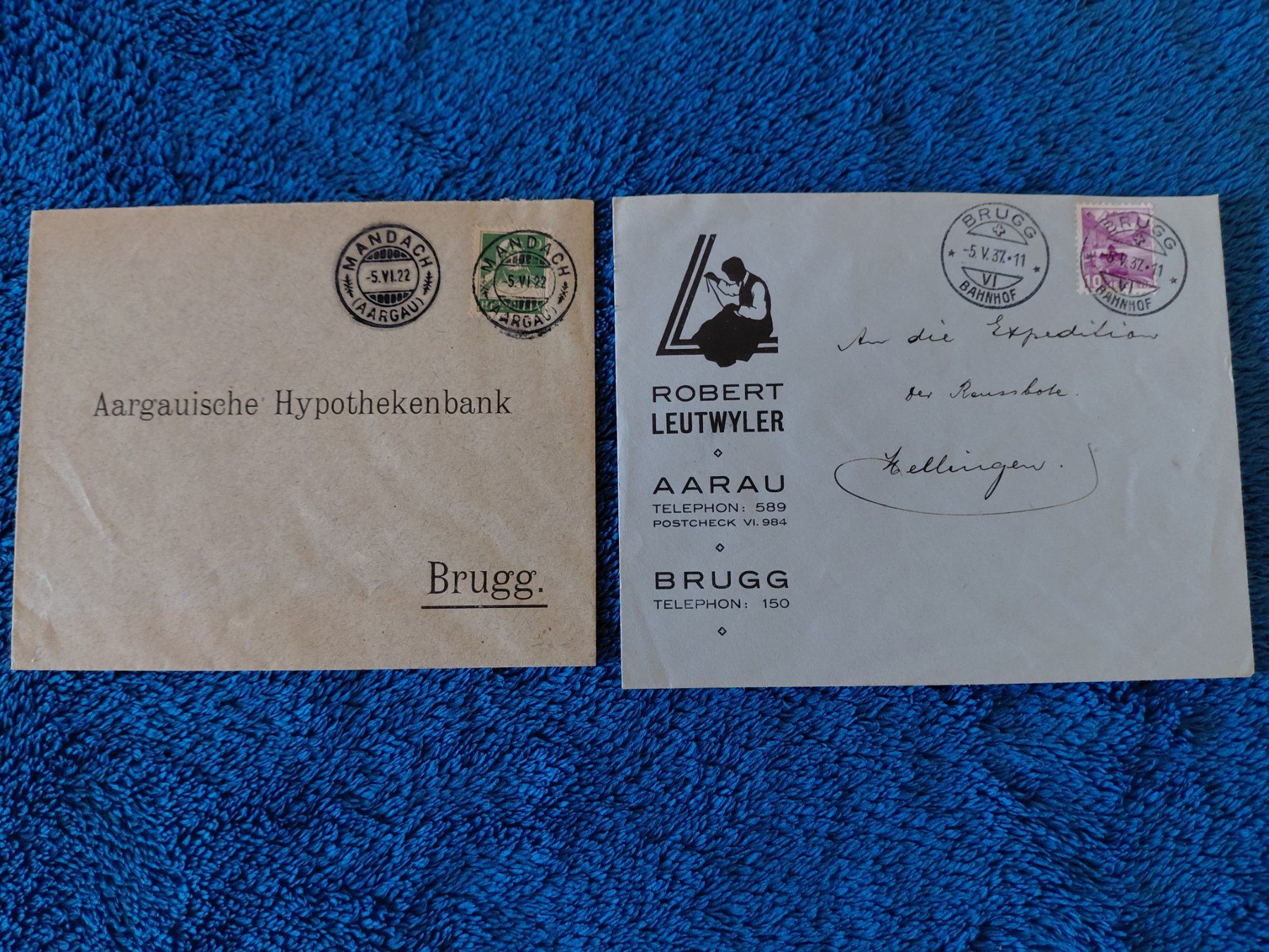 Tutti i francobolli: 2 Tolle Briefe (STEMPL) – Usato da Horw venduto da Onurb008