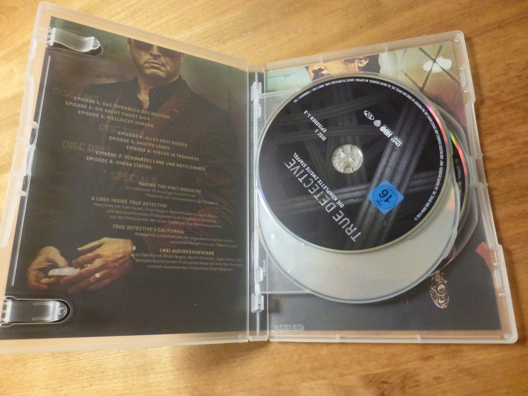 Tutti i DVDs: True Detective Season 2 DVD – Usato da Zumikon venduto da psisound 4