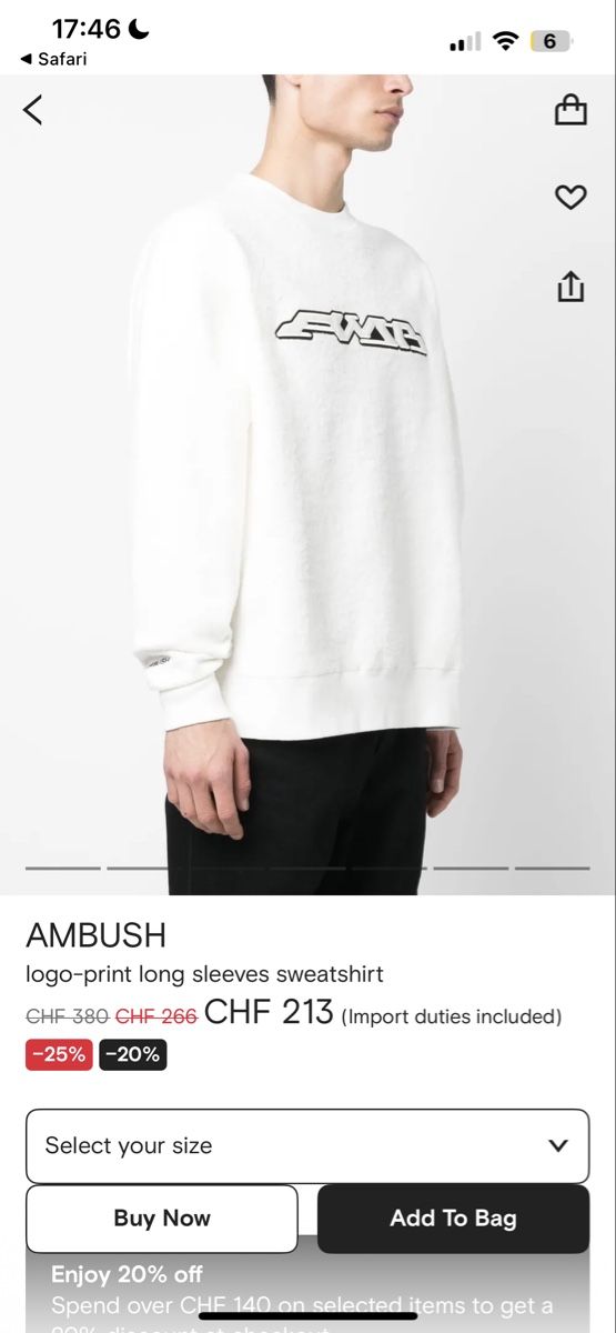Pullover & Sweatshirts: Ambush Pullover – Gebraucht aus Zürich von ram__0n 6