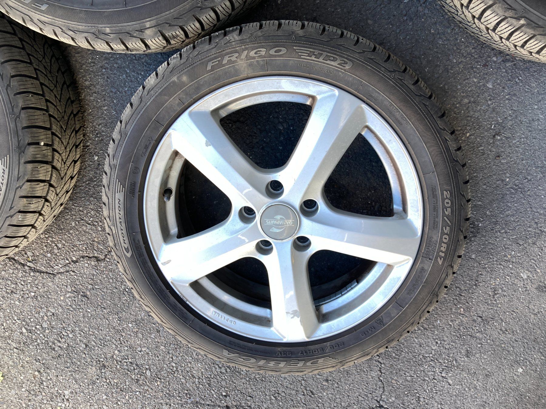 Audi Pneumatici & Ruote complete: Audi A3 Winterräder 205/50R17 – Usato da Cham venduto da WB2223 3
