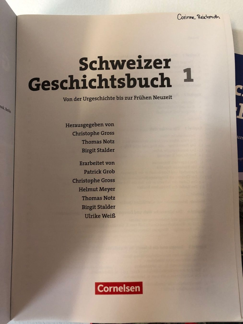 Libri: Schweizer Geschichtsbuch Band 1/2/3/4 – Usato da Brunnen venduto da Allerwaren 8