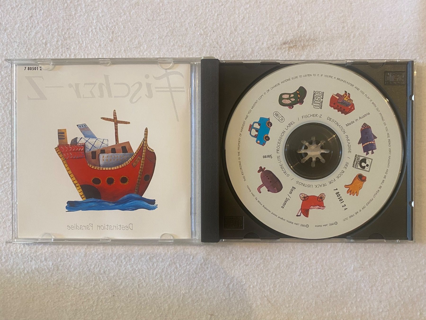 CDs: Fischer-Z - Destination Paradise – Neuf (Voir description) à Duggingen par Kisha010 1