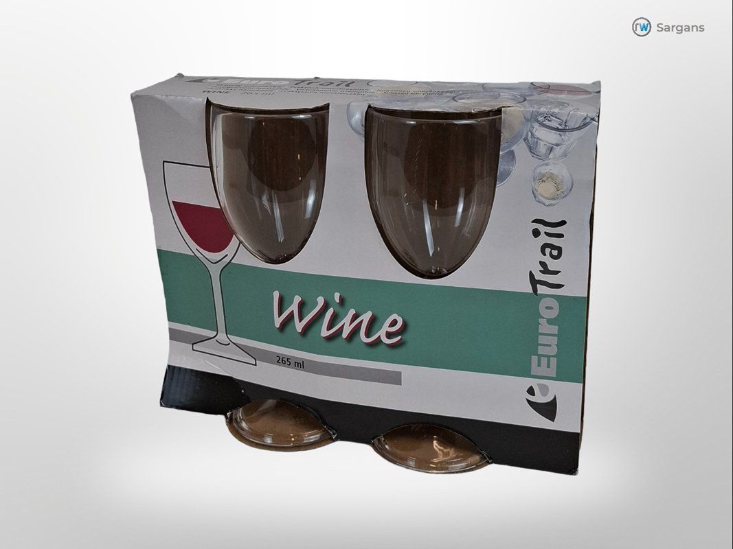 Bicchieri: EUROTRAIL Wein Gläser – Nuovo (secondo la descrizione) da Sargans venduto da Restwert_Sargans