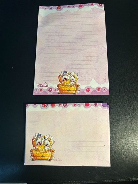 Carta: Diddl  Briefpapier Set 1 – Usato da Kloten venduto da Monkell
