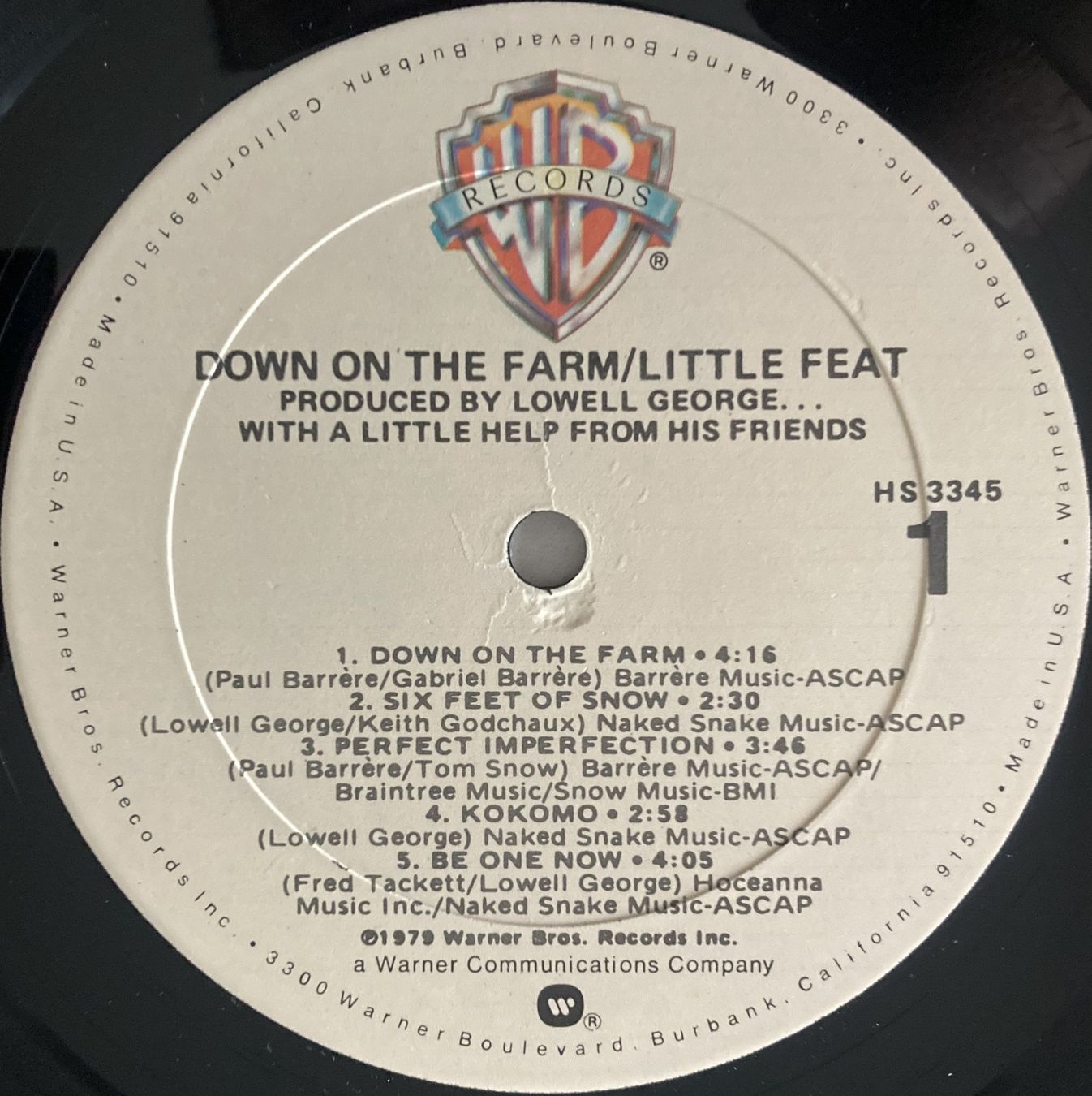 Dischi in vinile: LITTLE FEAT - DOWN ON THE FARM – Usato da Bottens venduto da hotter-than-hell 2