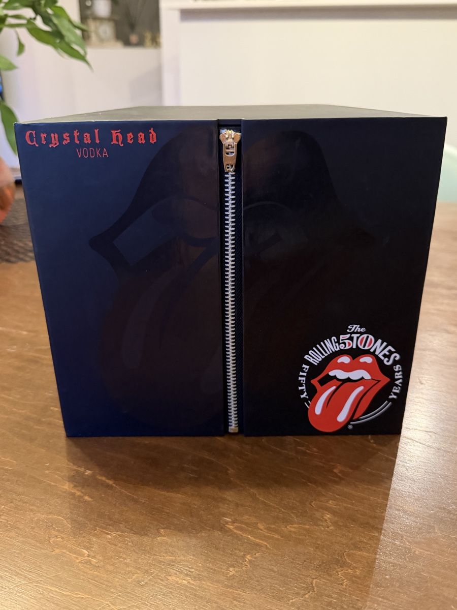 Bevande alcoliche: Crystal Head Vodka "Rolling Stones 50th Anniversary Limited – Nuovo e nell'imballaggio originale da Basel venduto da barracuda360 5