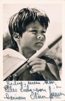 Oliver Grimm 1948-2017 Autogramm Vintage Foto 9x14cm