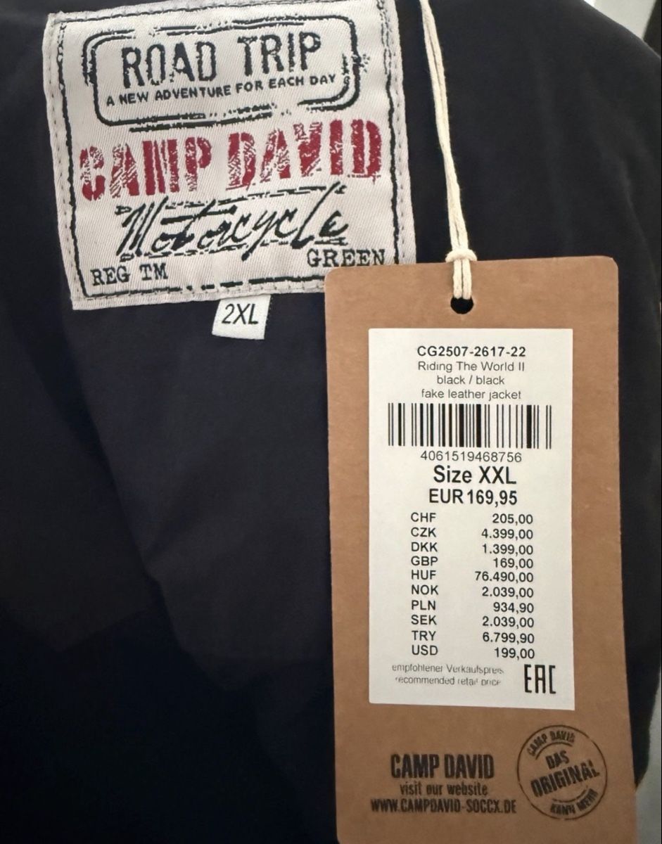 Camp David Jacken: Camp David Lederjacke – Neu und originalverpackt aus Erlinsbach SO von _stjepi_ 1