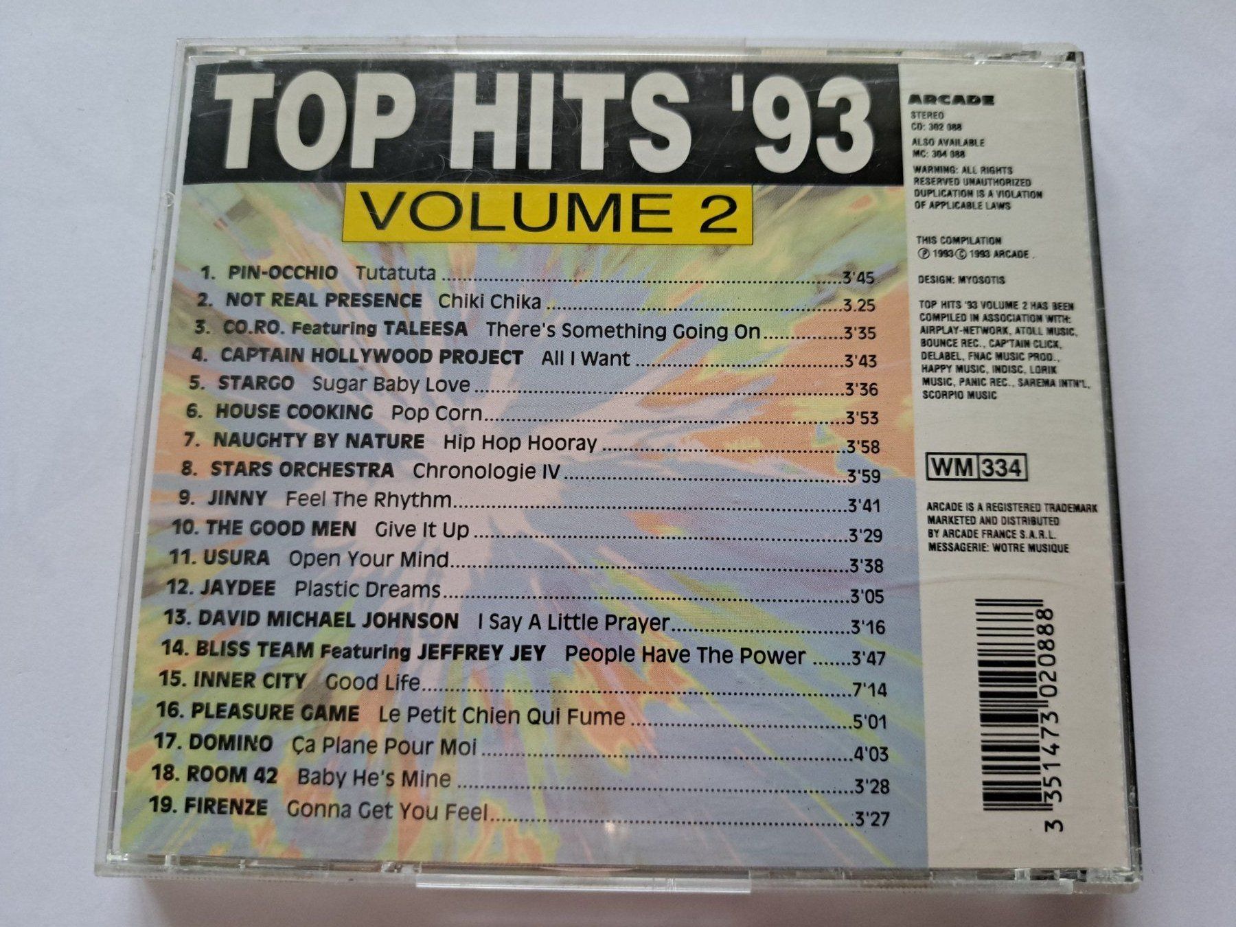 CD: Cd Top Hits 93 - Volume 2 – Usato da Pully venduto da bro_n52j 1