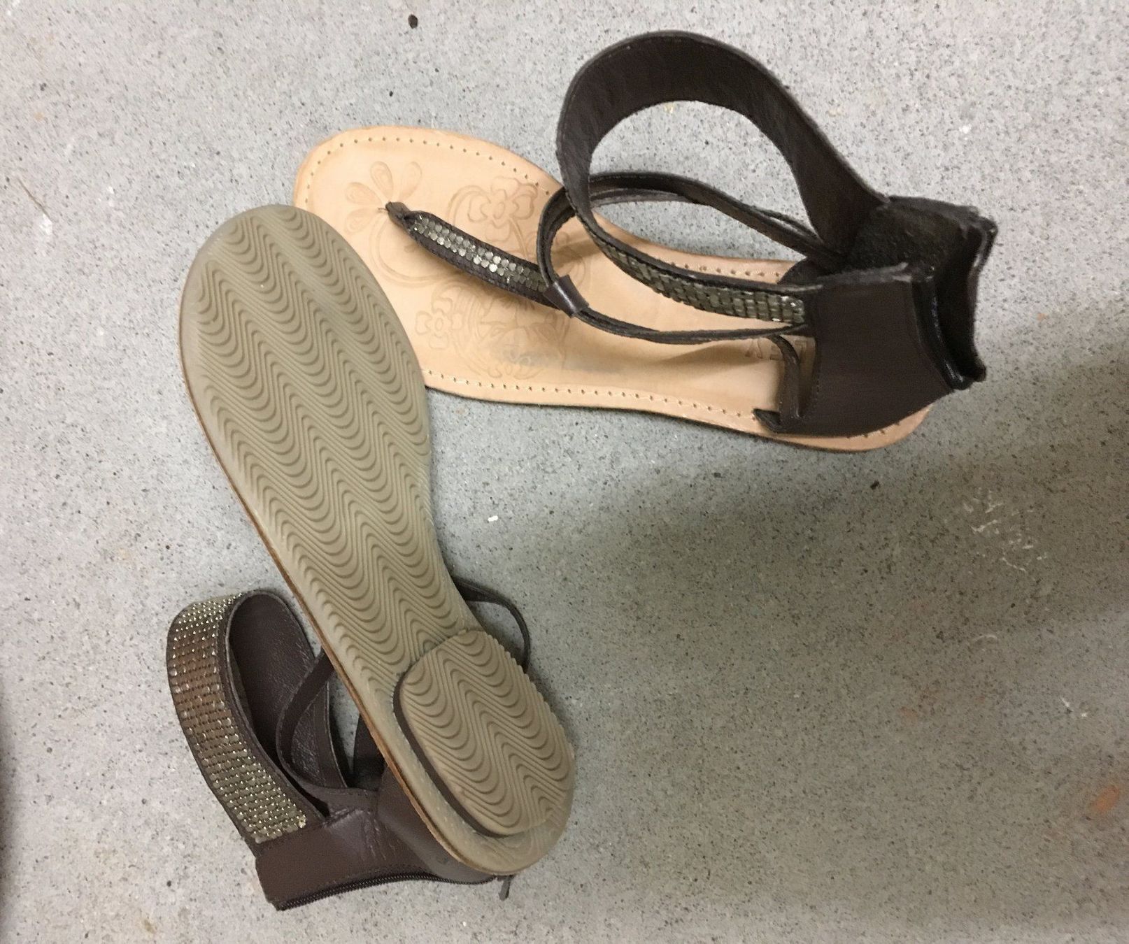 Damenschuhe: Neue Sisley Ledersandalen Grösse 36 – Neu (gemäss Beschreibung) aus Winkel von Flyhy2020 1