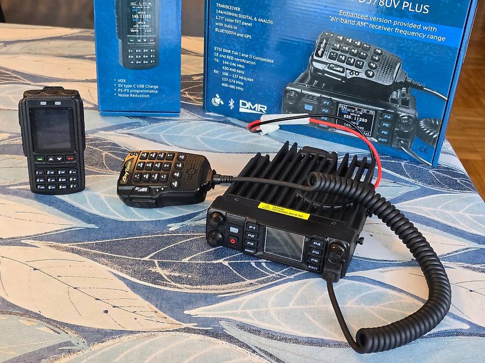 Yaesu Radios: Anytone AT-D578UV Plus APRS + BT-01 Bluetooth MIC – Gebraucht aus Tesserete von FPVLife 4