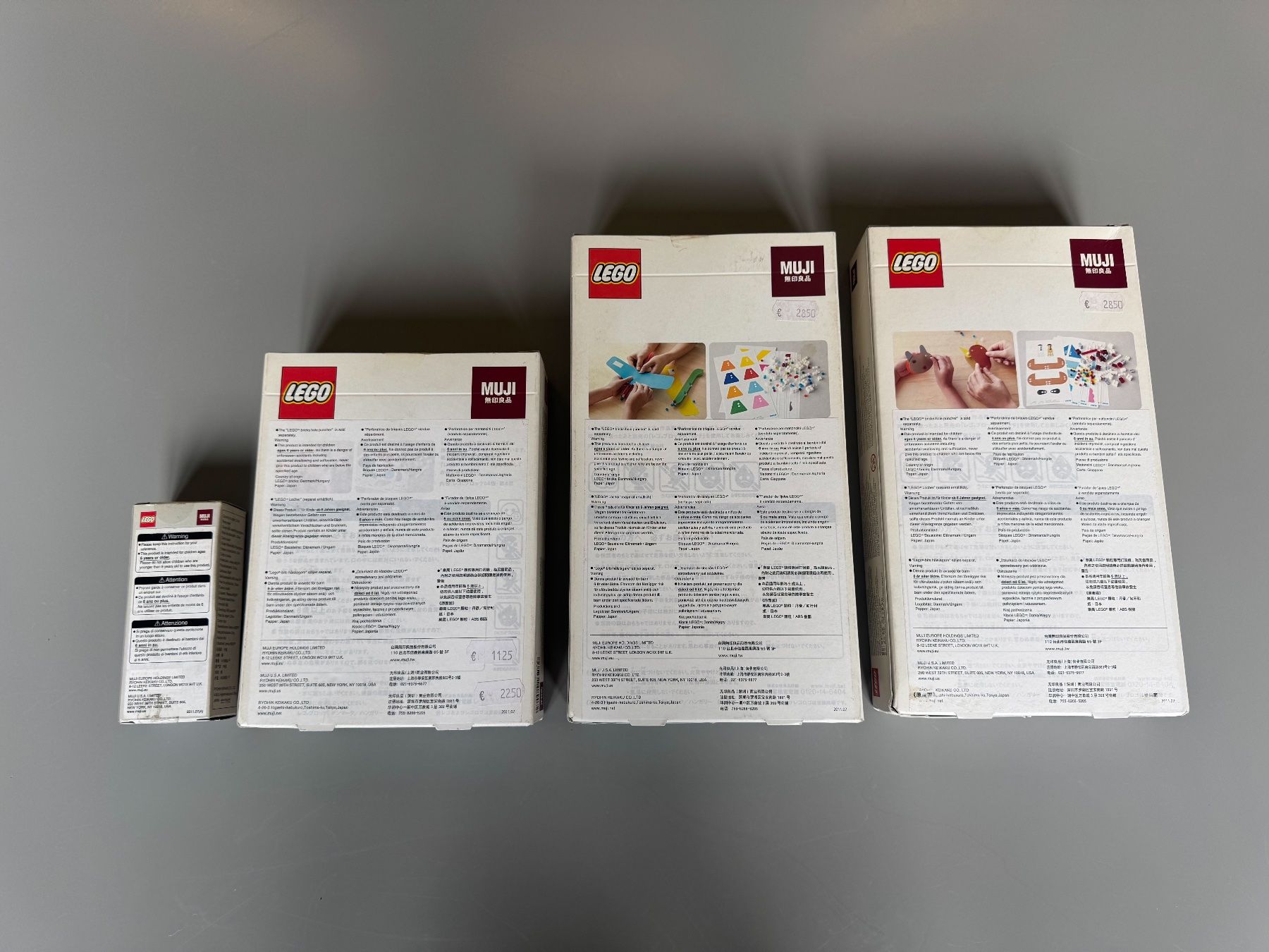 Lego Giocattoli: Lego × Muji, diverse Sets – Nuovo (secondo la descrizione) da Zürich venduto da concorde2010 2