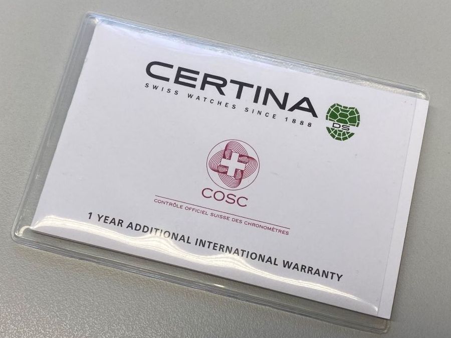 Certina Uhren: CERTINA COSC Zertifikat Blanko – Neu (gemäss Beschreibung) aus St. Gallen von galluswatches 3