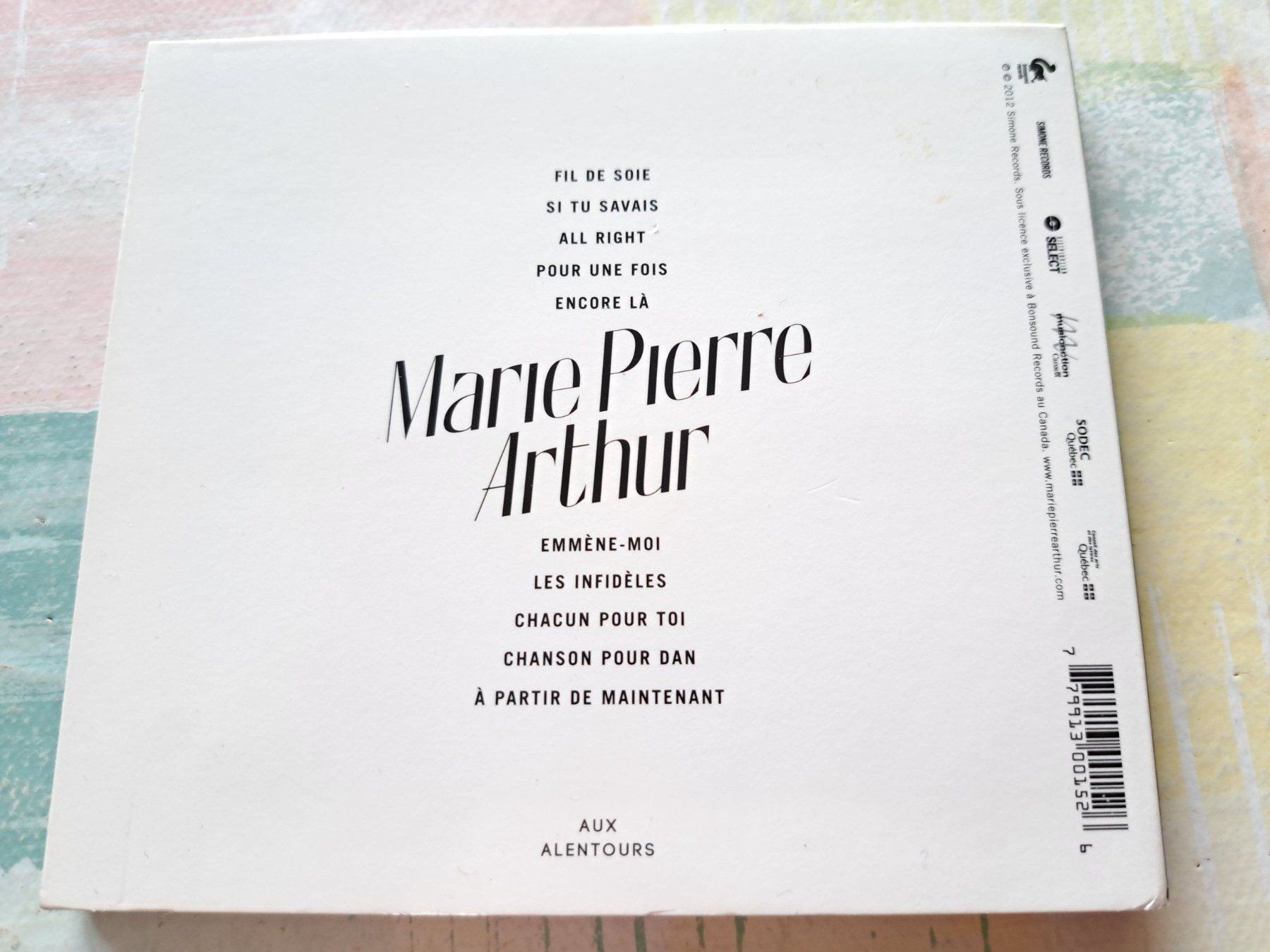 CD: Cd Marie-Pierre Arthur - Aux alentours – Usato da Pully venduto da bro_n52j 1