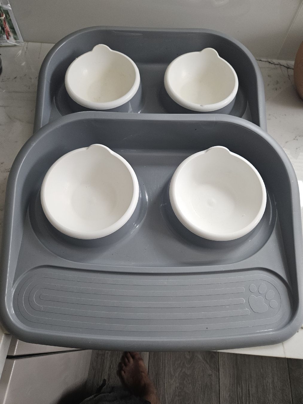 Futter: Savic Dinner serving 2x 2erNapf-Set mit Schale – Gebraucht aus Kloten von Tacha_gb