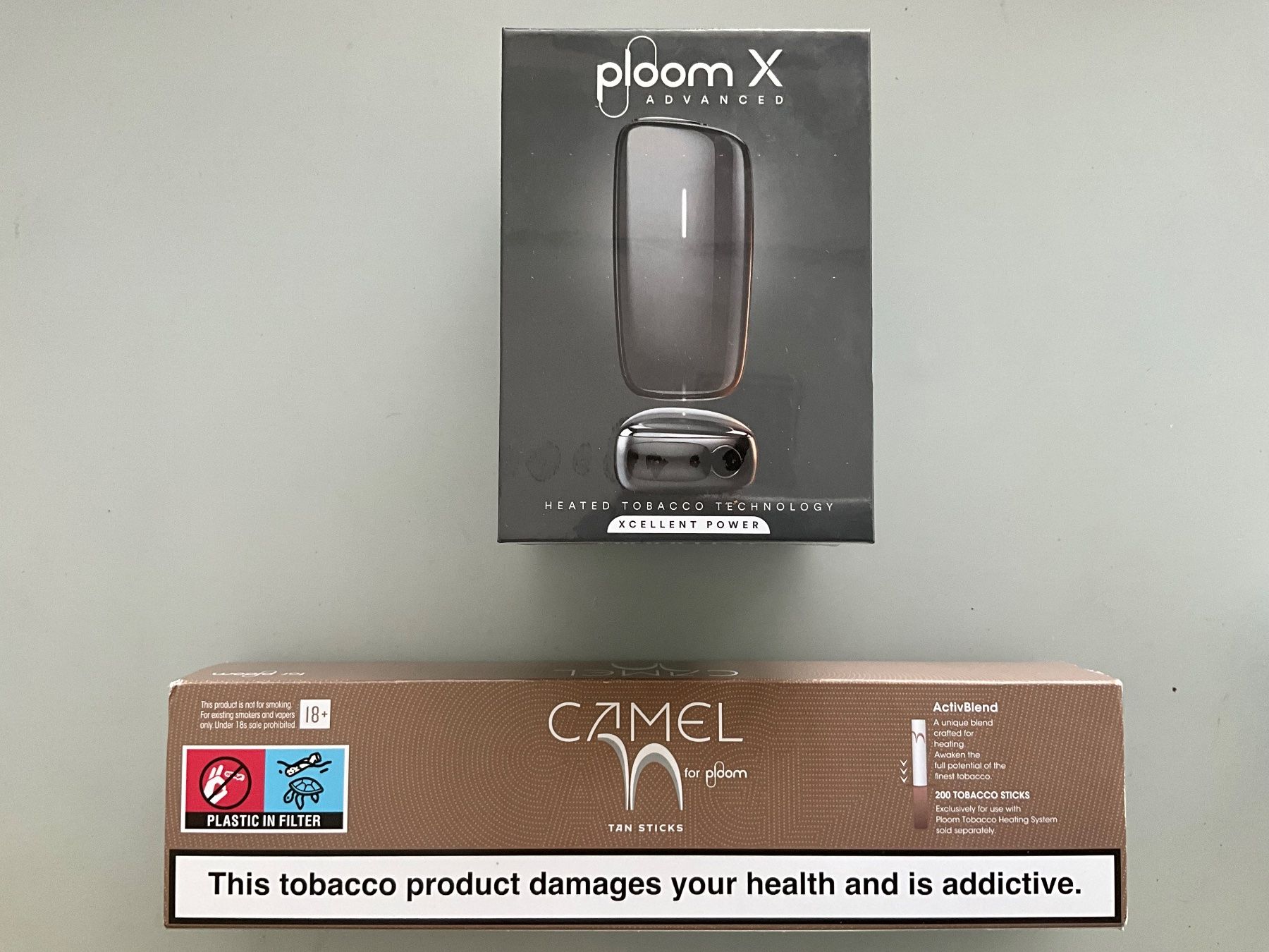 Sonstige Tabakwaren: Ploom X Advanced - Slate Grey inklusive 200 Sticks – Neu und originalverpackt aus Zürich von Matz2001