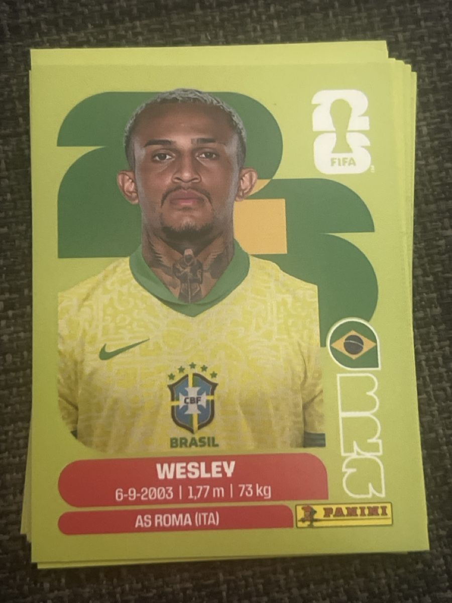 Panini Carte collezionabili: Panini Sticker Wesley – Nuovo (secondo la descrizione) da Basel venduto da Dambiii