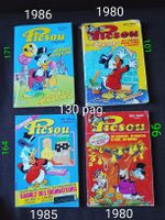 Lot 4 magazines Picsou 1980 1985 1986 1980