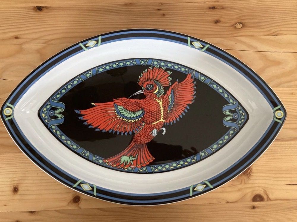 Piatti di portata: Exotische Vogel Servierplatte - Einzigartiges Design! – Usato da Roggwil BE venduto da Meyerbarbara