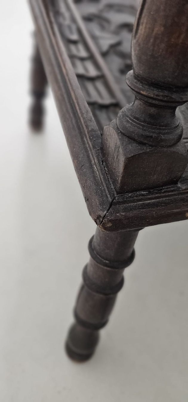 Tavoli: Tavolino in legno intarsiato – Usato da Esslingen venduto da mag_8nqd 3