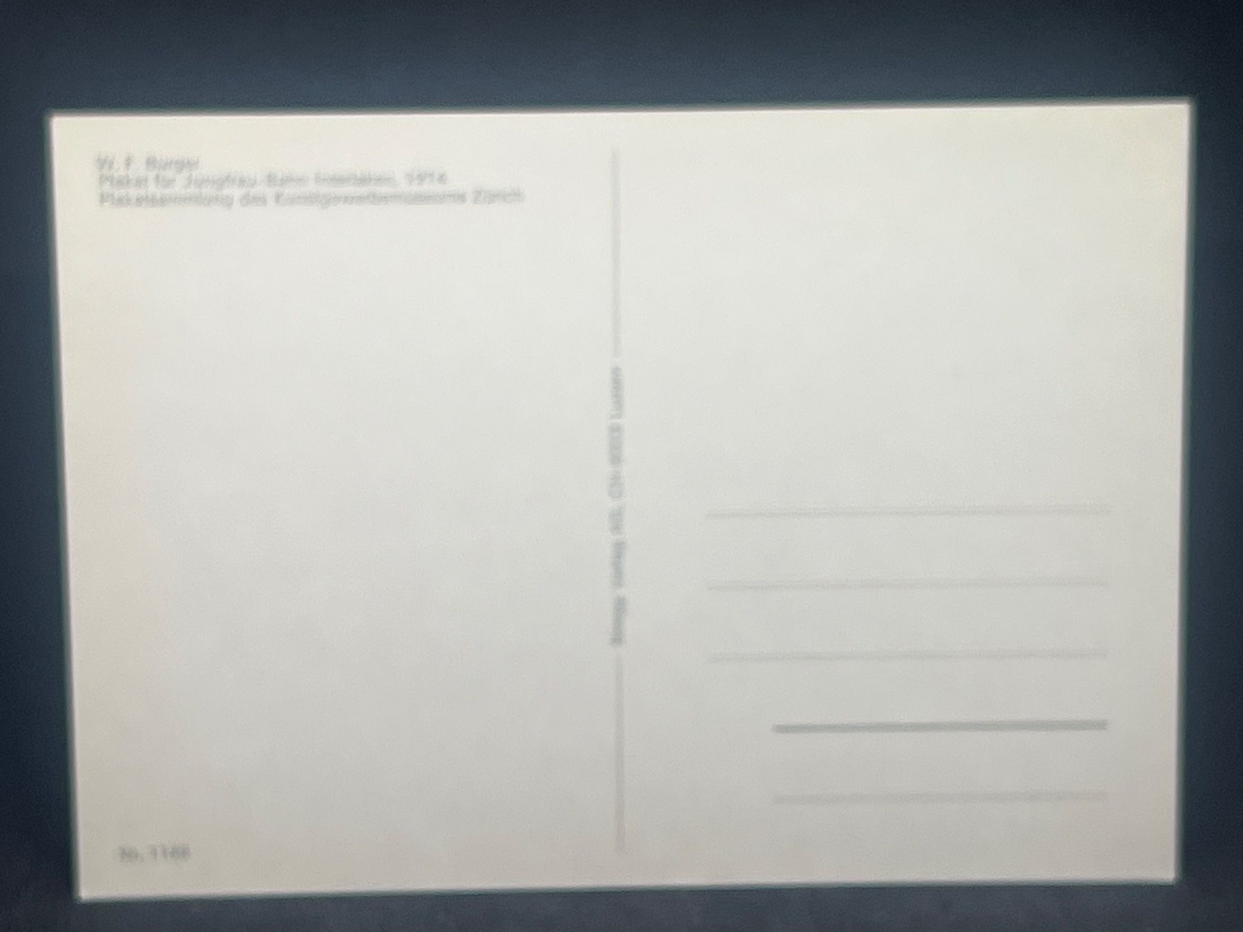 Cartoline postali: Ansichtskarte: Jungfraubahn – Usato da Widnau venduto da Brusi9 1