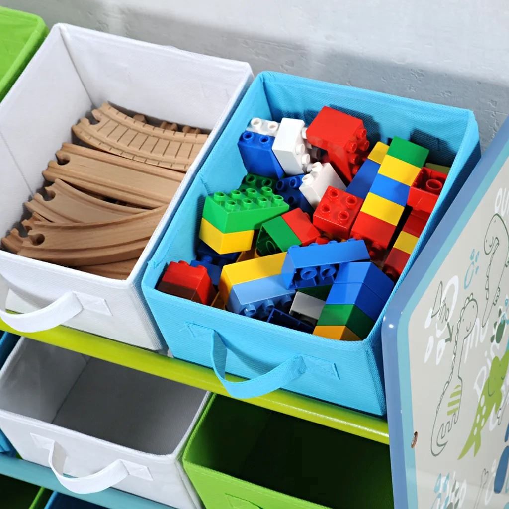 Regale: Kinderaufbewahrungsregal mit Textilkörbe – Neu und originalverpackt aus Winterthur von aredo 3