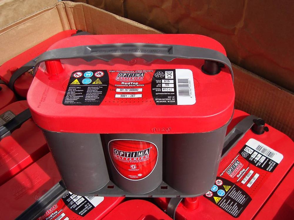 Optima Batterie für Bagger Traktor Stapler Auto; LKW; Dumper (Gebraucht ...