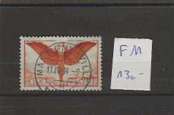 timbre poste aérienne F11 vollstempel TOP