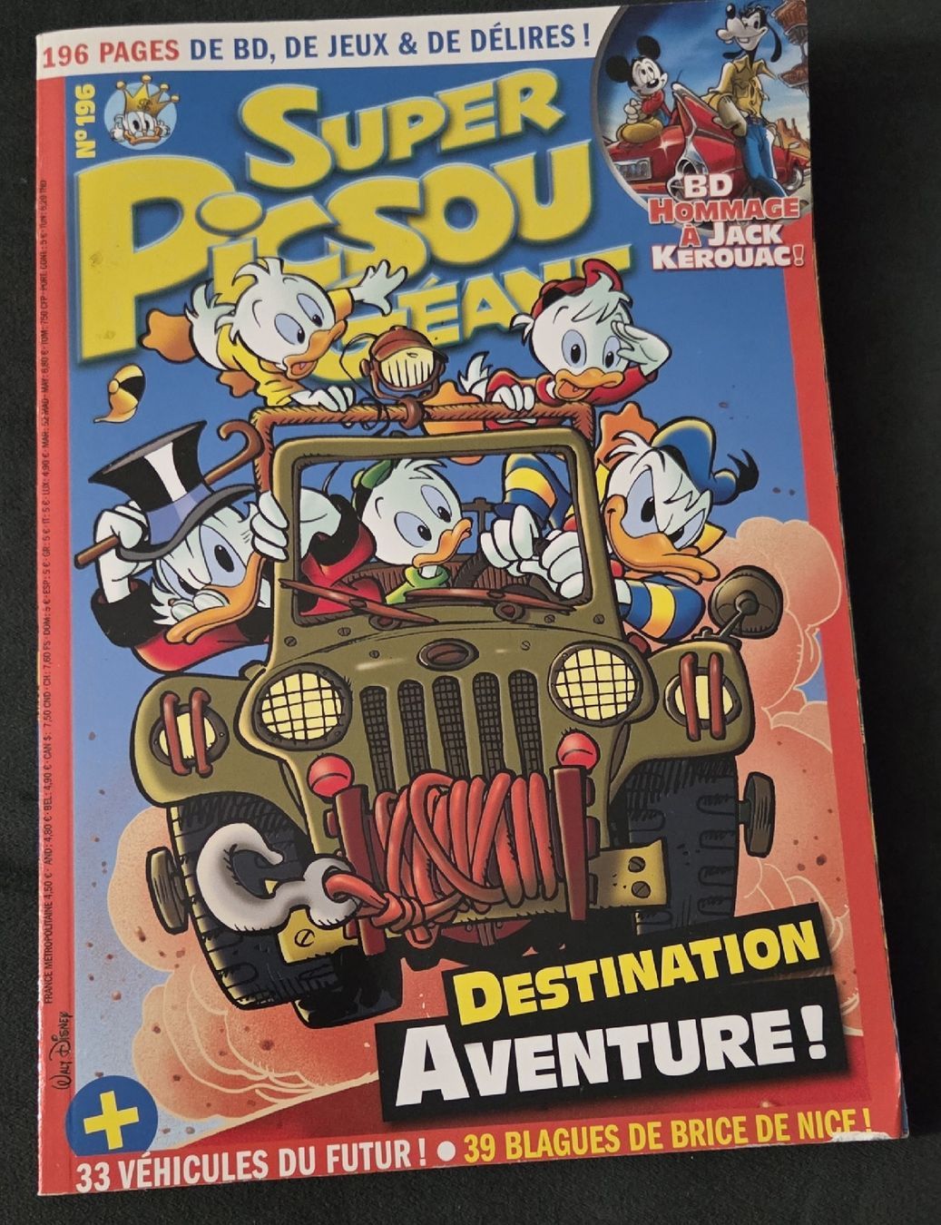 Comics: Super Picsou Géant N°196 Destination Aventure!BD – Gebraucht aus Carouge GE von LidieLot