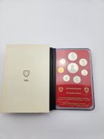 Schweizer Münzsatz 1989 Polierte Platte