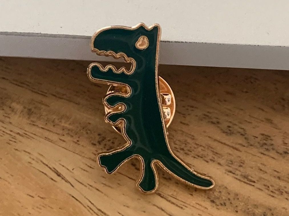 Broschen & Nadeln: Pin T-Rex / Dino / Dinosaurier – Neu (gemäss Beschreibung) aus Geneve von vane267