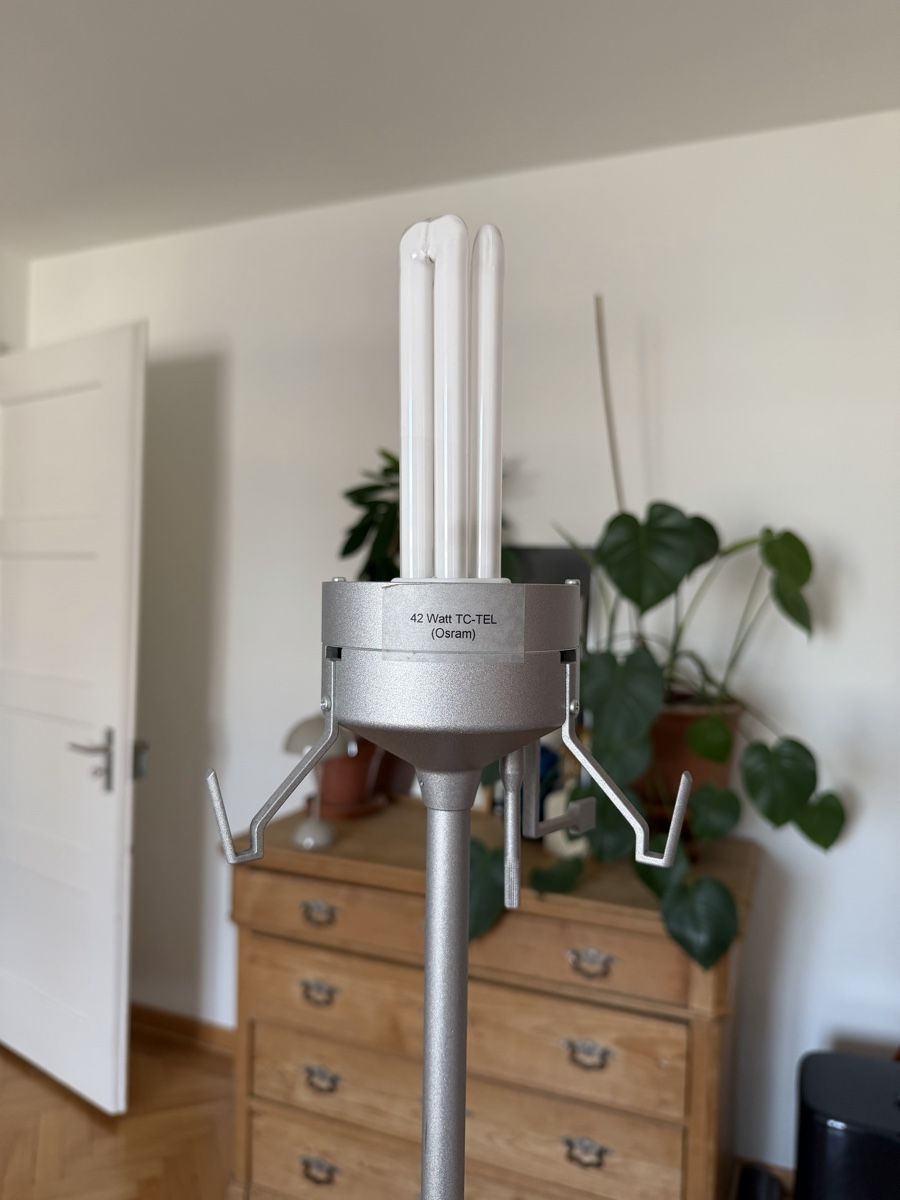 Ribag Lampade: RIBAG Stehleuchte CAMBIO Chrom dimmbar – Usato da Zürich venduto da schontie 3