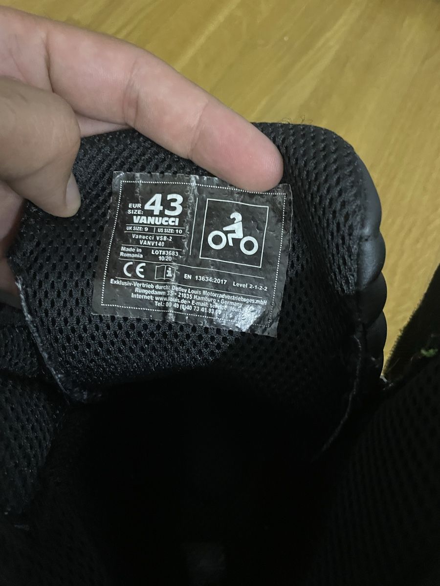 Vanucci Herrenschuhe: Motorradstiefel Vanucci Grösse 43 – Neu (gemäss Beschreibung) aus Avenches von sal_j62q 2